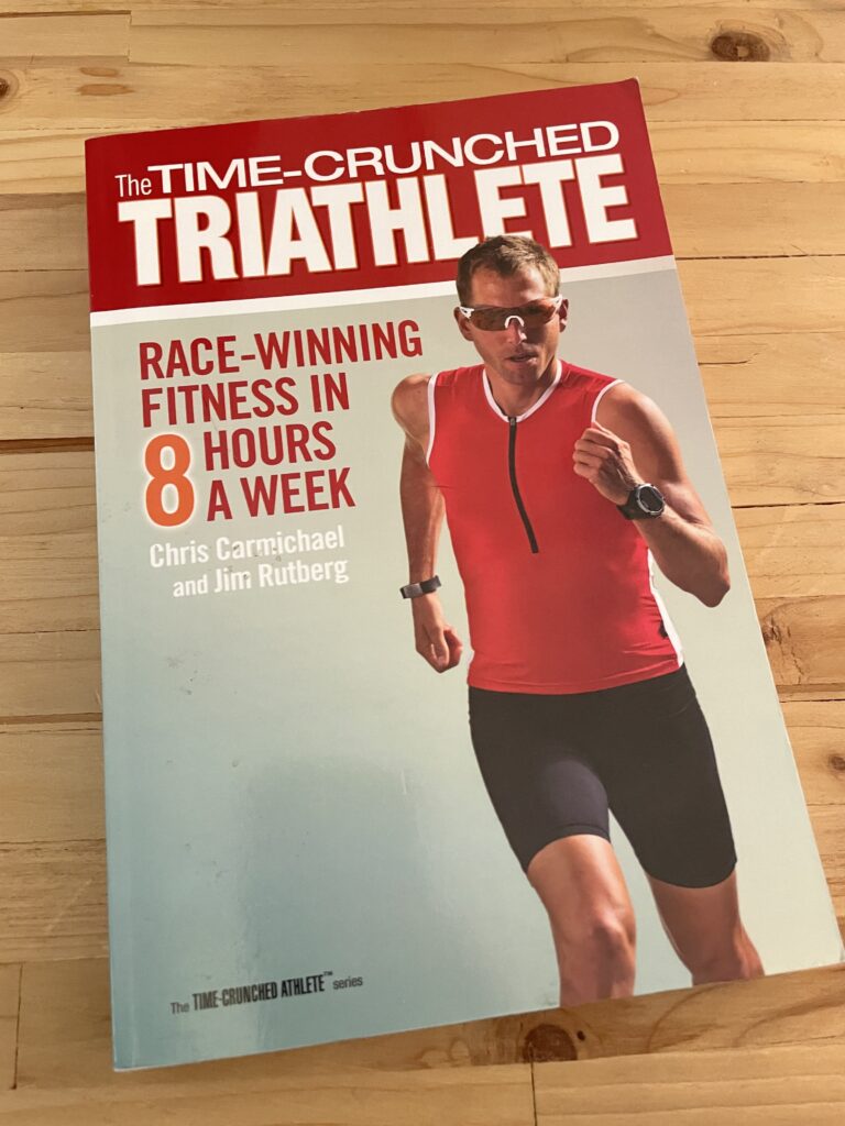 Cover of the Time-Crunched Triathlete by Chris Carmichael